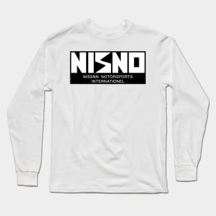 NISNO Initial D NISMO Old Logo Spoof White Long Sleeve T-Shirt